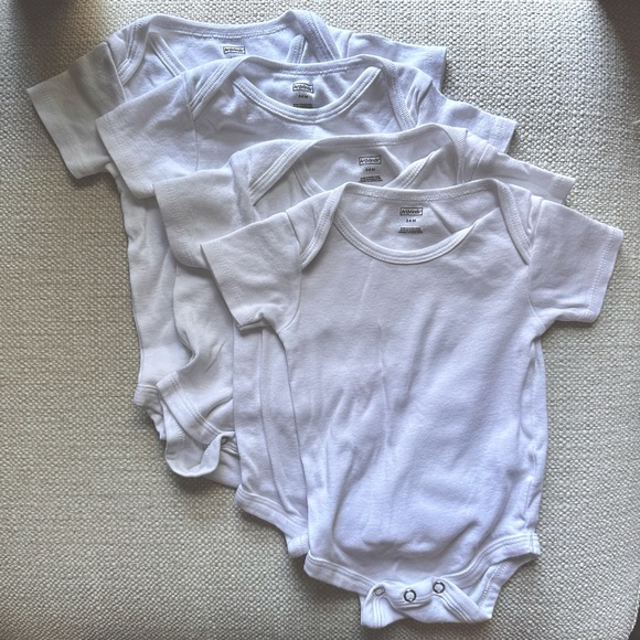 NWNT - 3-6 month onesies (set of 4) - Picture 1 of 4